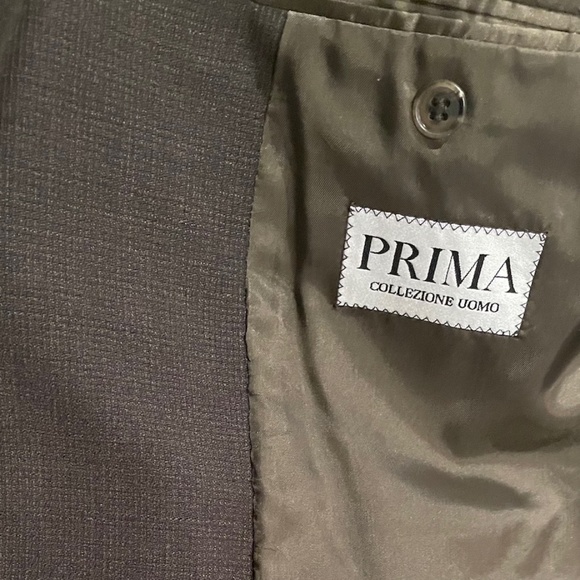 Prima Collezione Uomo  Men’s 100% Wool Suit   Size 40 R - Picture 12 of 16